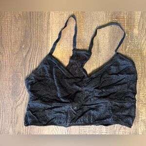 Maurices Black Lace Chemise